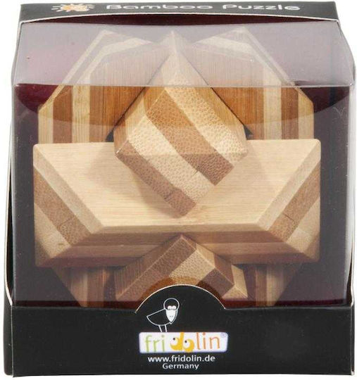 Wooden Bamboo Angular Knot Iq Logic Game