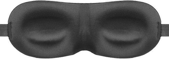 Set de călătorie Mască και Dopuri de urechi Negre M17.5xL12cm