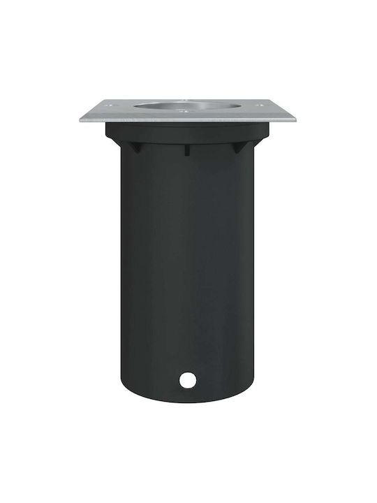 vidaXL Стоящ Спот 20W IP67 За Цокъл GU10 Черен