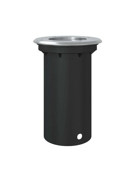 vidaXL Outdoor Floor Lamp 20W IP67 for GU10 Light Bulb Base Black