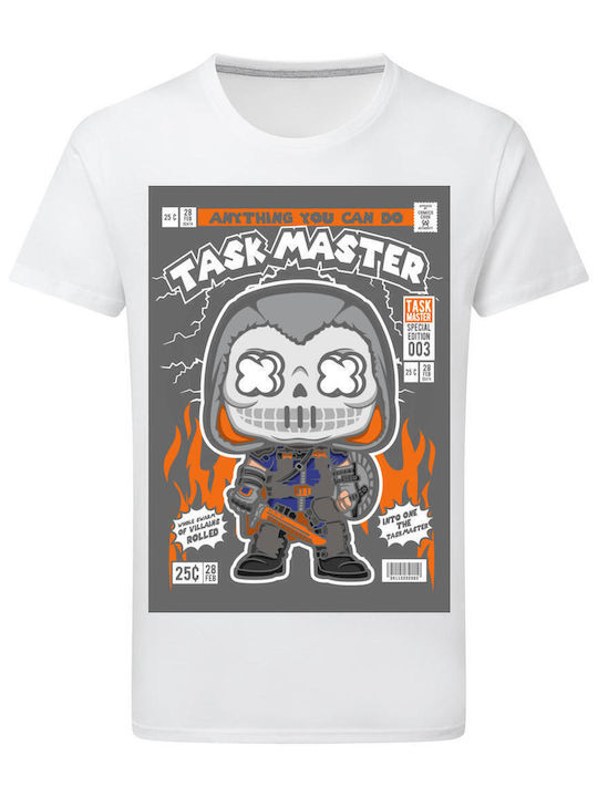 Taskmaster T-shirt White