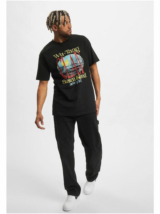 Mister Tee Wu Tang Staten Island T-shirt σε Μαύρο χρώμα