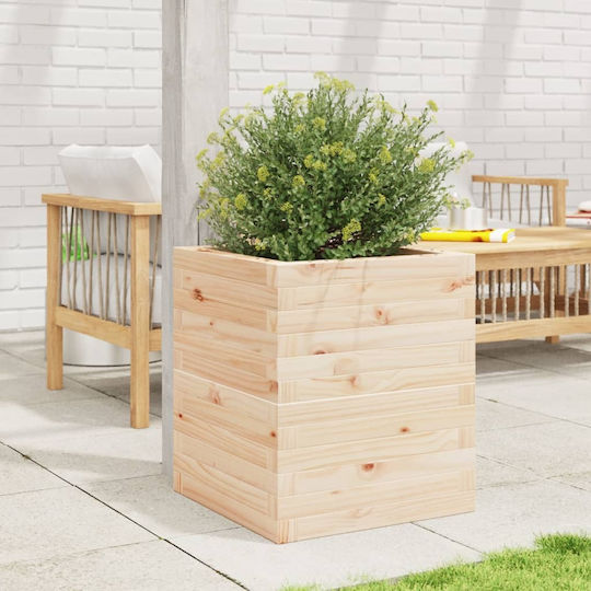 vidaXL Garden Planter Box Wooden Brown vidaXL Garden Planter Box Wooden Brown