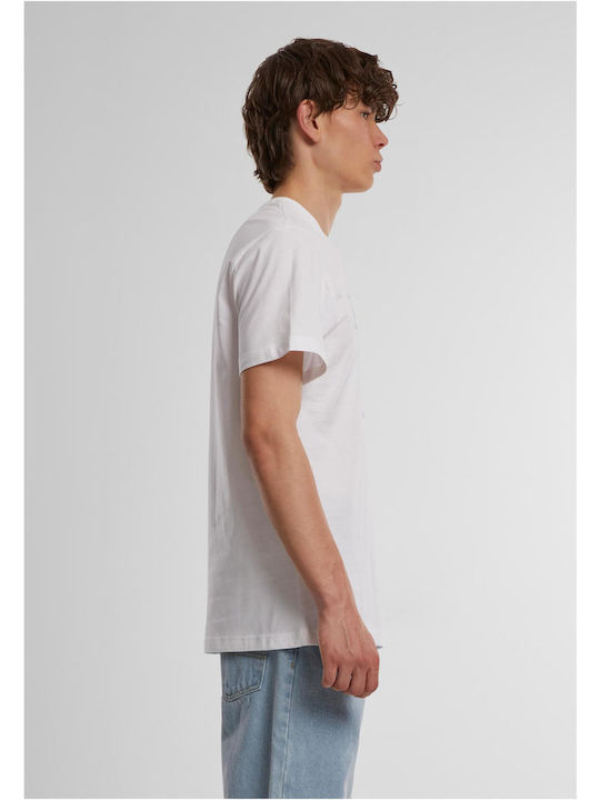 Mister Tee Health & Wellness T-shirt Λευκό Βαμβακερό