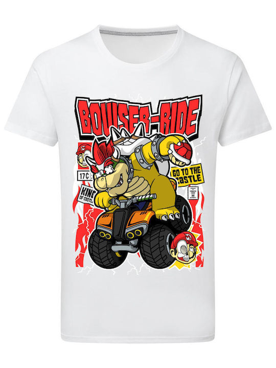 Bowser Ride T-shirt White