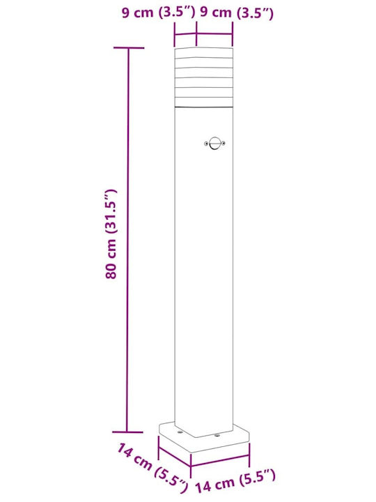 vidaXL Φωτιστικό Led Καρφωτό 4006401