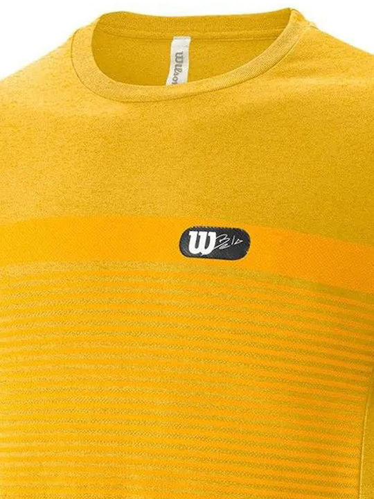 Wilson Bela Seamless WRA798801 Жена Жълта Блуза