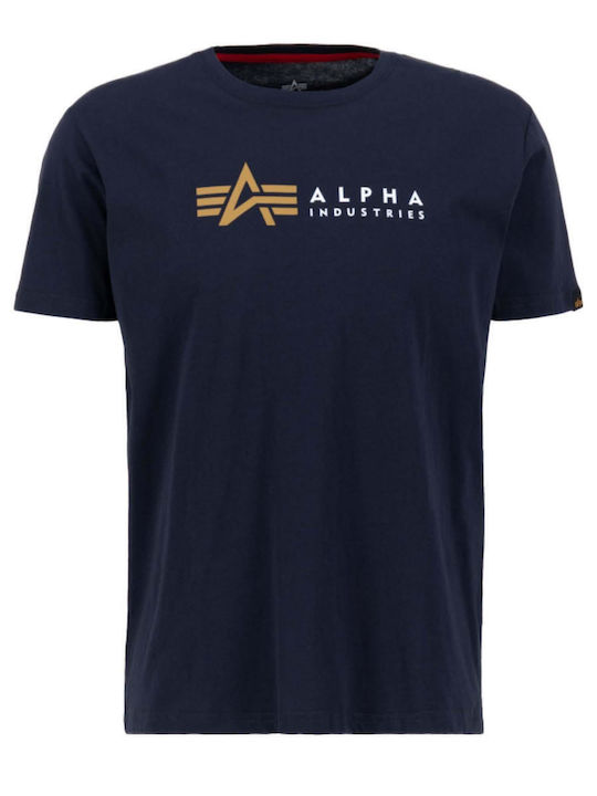 T-shirt Navy Μπλε