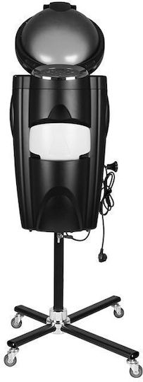Gabbiano Professional Wheeled Salon Spa Furniture Active Ozone Sauna Black 700watt 0133171