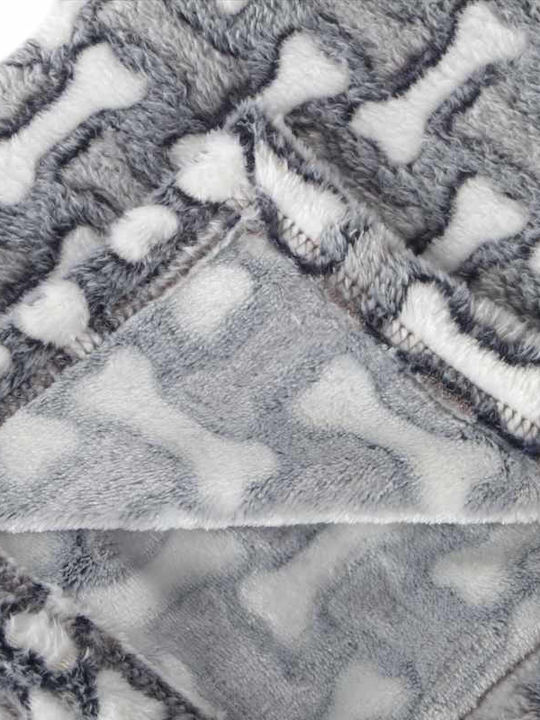Welsti Blanket Blanket Dog Gray 70x50cm