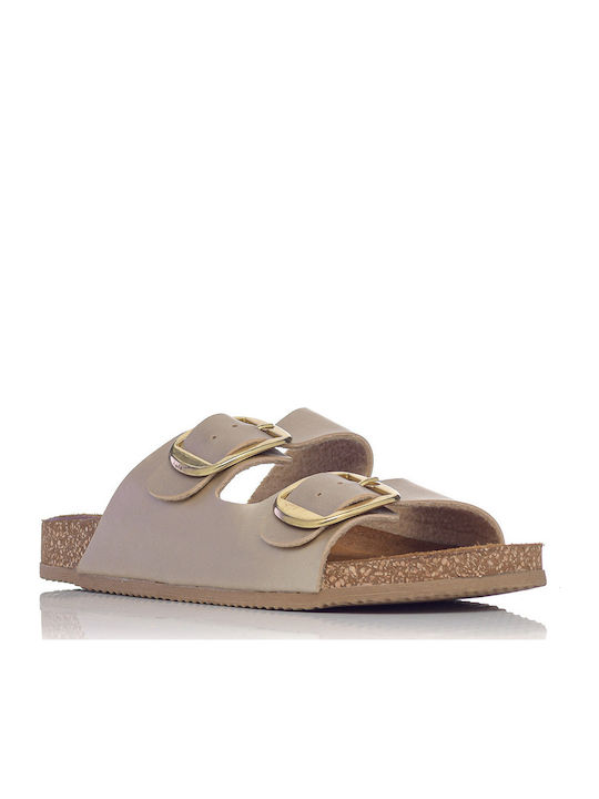 Sandale Casual Damă Anatomic Aur