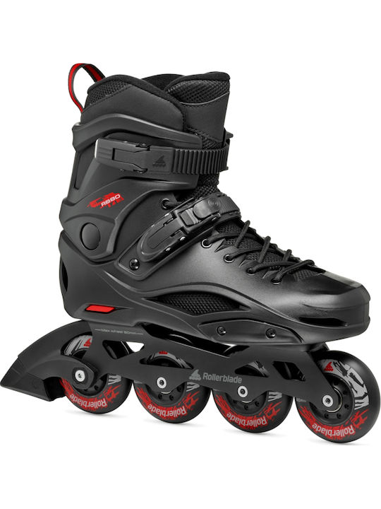 Rollerblade Rb 80 Inline Rollers Μαύρα Ενηλίκων Rollerblade Rb 80 Inline Rollers Μαύρα Ενηλίκων