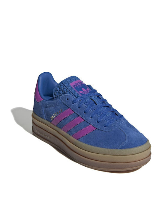 adidas gazelle silver green womens Adidas Gazelle Indoor W: Blau / Pink | Retro Sneaker main image 0