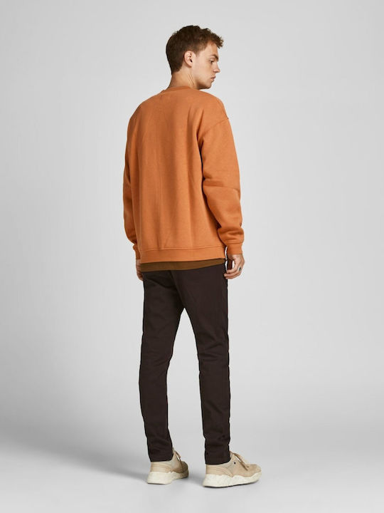 Jack & Jones Men's Sweatshirt Raw Sienna