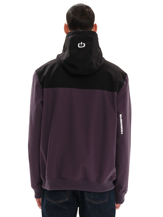 Winter Jacket Bomber Waterproof and Windproof Purple