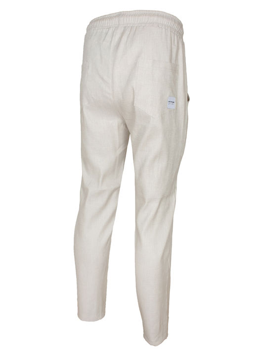 Stefansxxl Herrenhose Chino Beige