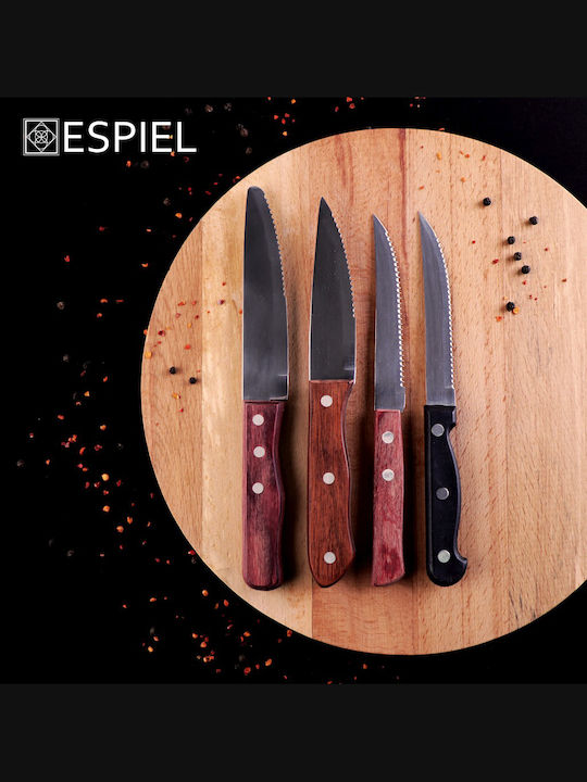 Espiel Knives Steak from Stainless Steel 22.8cm 12pcs