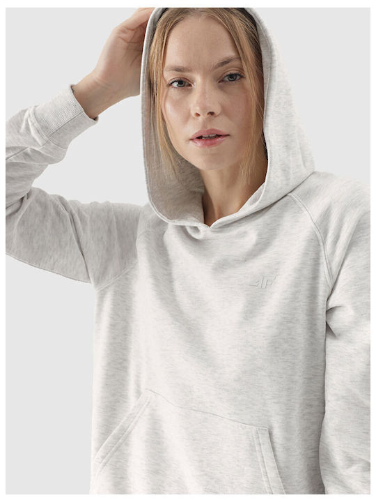Women's Sweatshirt Hooded White