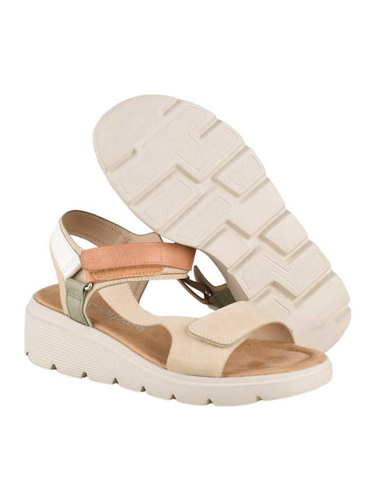 Anatomische Damenplattformen Beige