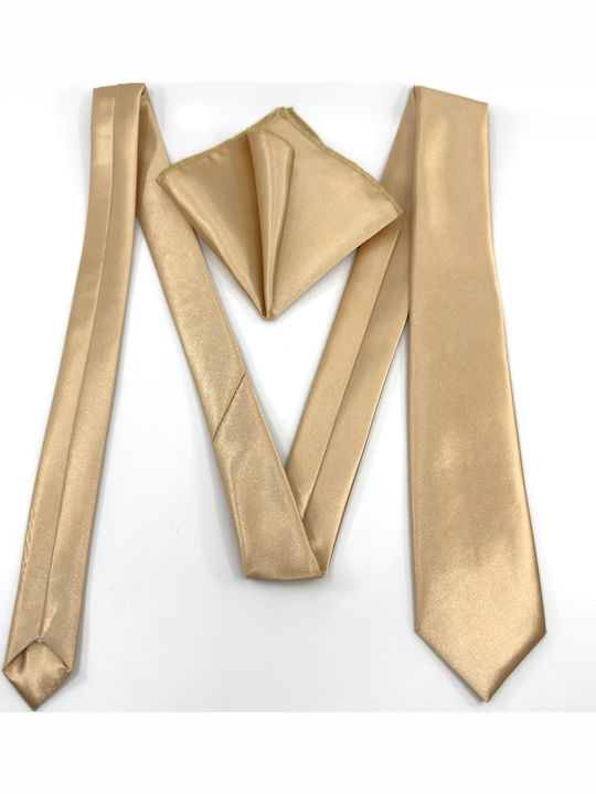 Legend Accessories Set de Cravată pentru Bărbați Tipărit în Culorea Maro Legend Accessories Set de Cravată pentru Bărbați Tipărit în Culorea Maro