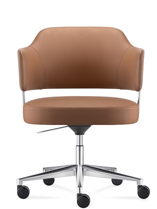 ErgoAction Lauren Office Chair With Tan Arms