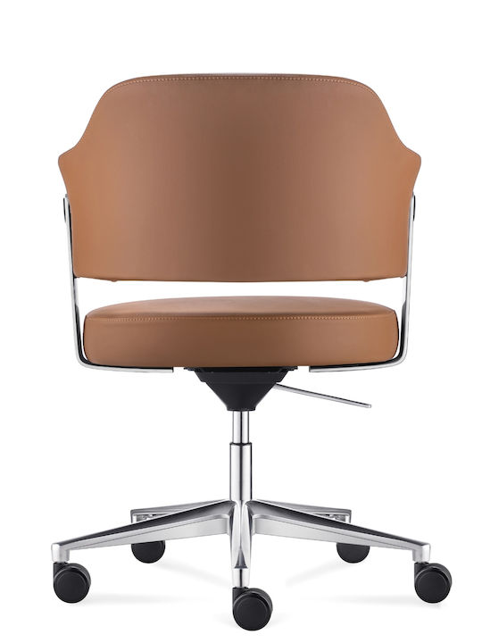 ErgoAction Lauren Office Chair With Tan Arms