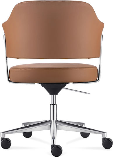 ErgoAction Lauren Office Chair With Tan Arms