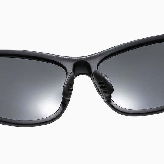 Techsuit Ochelari de ciclism 9309 cu Montură Negru și Lentile Polarizat