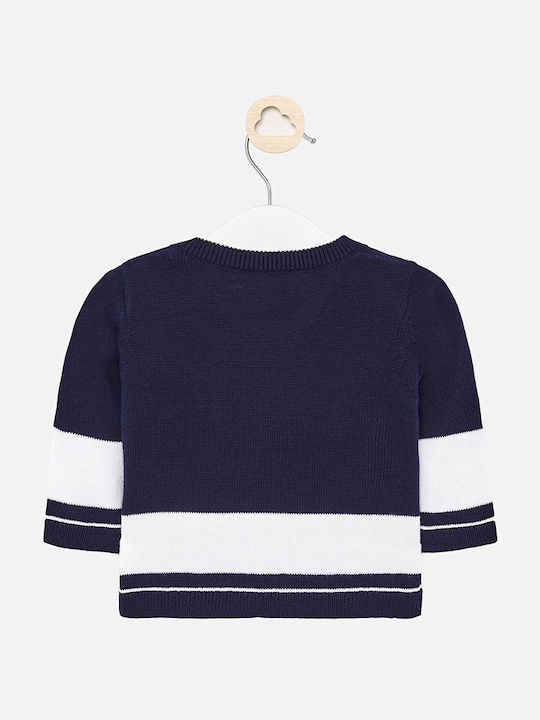 Mayoral Kids Cardigan Knitted Navy blue