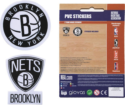 Back Me Up Stickers NBA New York Brooklyn Nets