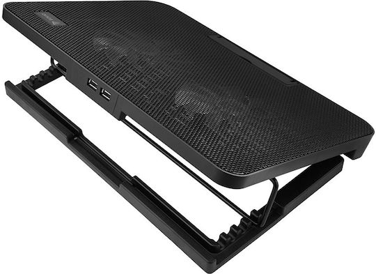 Savio COS-02 Pad De Răcire Pentru Laptop Până La 17.3" Cu 2 Ventilatoare