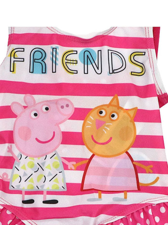 Peppa Pig Παιδικό Μαγιό Ολόσωμο Ροζ
