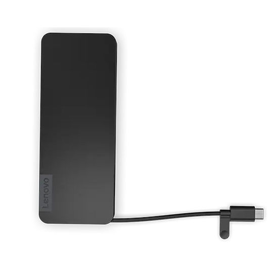 Lenovo Slim Travel USB-C Docking Station with HDMI 4K PD Black