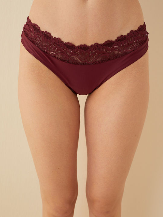 Damen Brasilien Burgundy