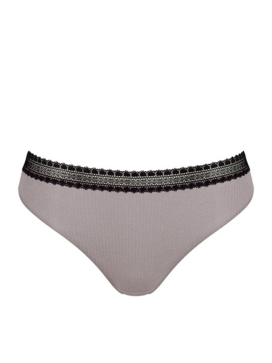 Go Ribbed H Damen Slip 2Pack Black
