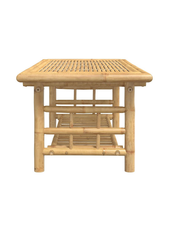 Masa Masa de lounge pentru spații exterioare de bambus CAFE 110x55x45buc