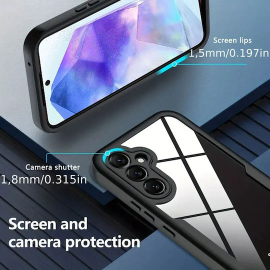Techsuit ColorVerse 360 Full Cover Σιλικόνης Ροζ (Galaxy A35)