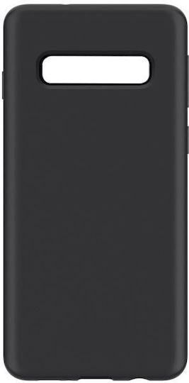 Forcell Soft Back Cover Silicone Black (Galaxy S10)