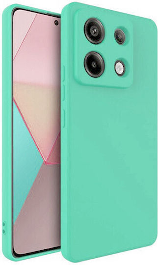 Soft Back Cover Σιλικόνης Τιρκουάζ (Honor X6)