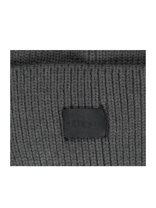 Beanie Beanie Knitted in Gray color