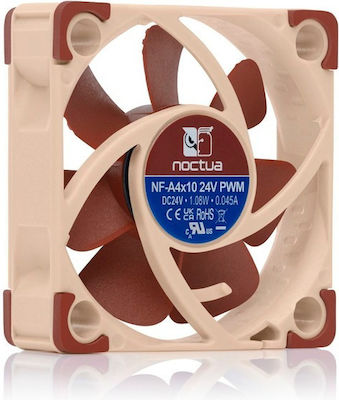 Noctua Case Fan 40mm with Connection 4-Pin PWM 1pcs Brown