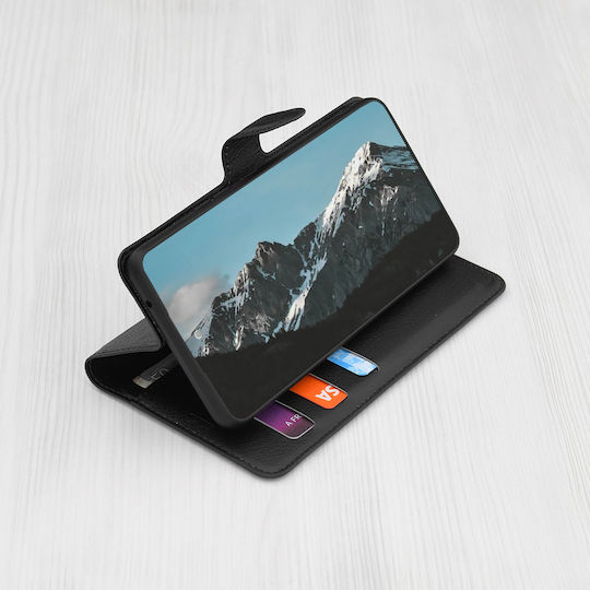 Techsuit Book Piele Negru (Galaxy A30s)