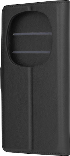 Techsuit Book Piele Negru (Honor Magic6 Pro)