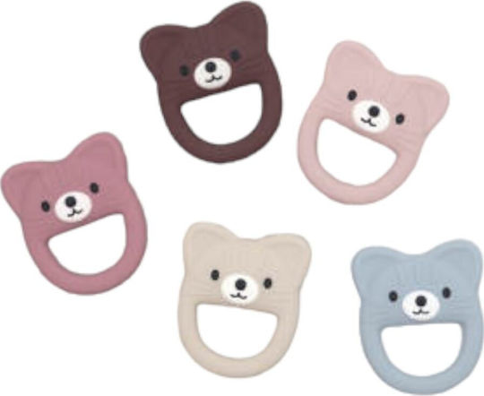 Queen Mother Peter Teether Teething Relief BPA Free Silicone for 6 m+ Beige
