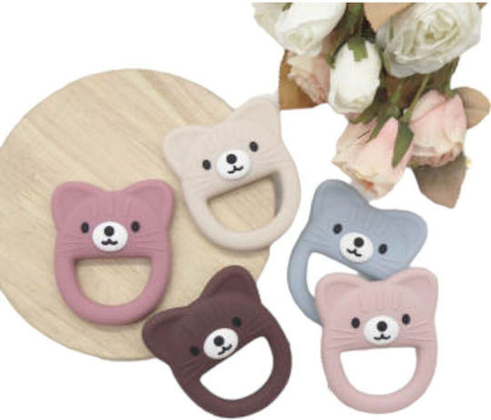 Queen Mother Peter Teether Teething Relief BPA Free Silicone for 6 m+ Beige
