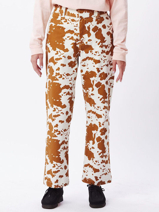 STRAGGLER PRINTED PANT 242020086-COW