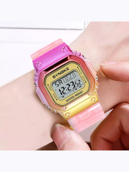 Synoke Kids Watch Pink