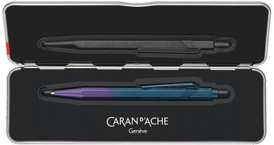 Caran D Ache 849 Claim Your Style Purple Ocean Ballpoint Pen Special Edition 7630002356169