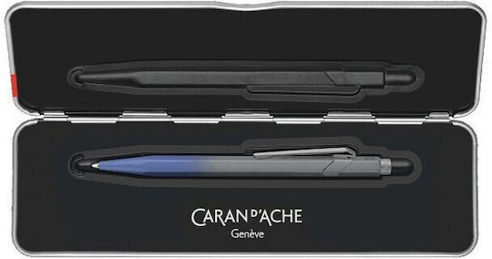Caran D Ache 849 Claim Your Style Stormy Blue Ballpoint Pen Special Edition 7630002356282