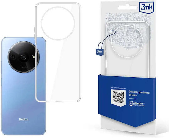 3MK Redmi Back Cover Plastic / Silicone 1.2mm Transparent (Xiaomi Redmi A3)